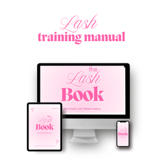 Lash Extension Training Manual (Digital Download)