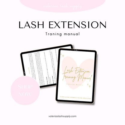 Lash Extension Training Manual