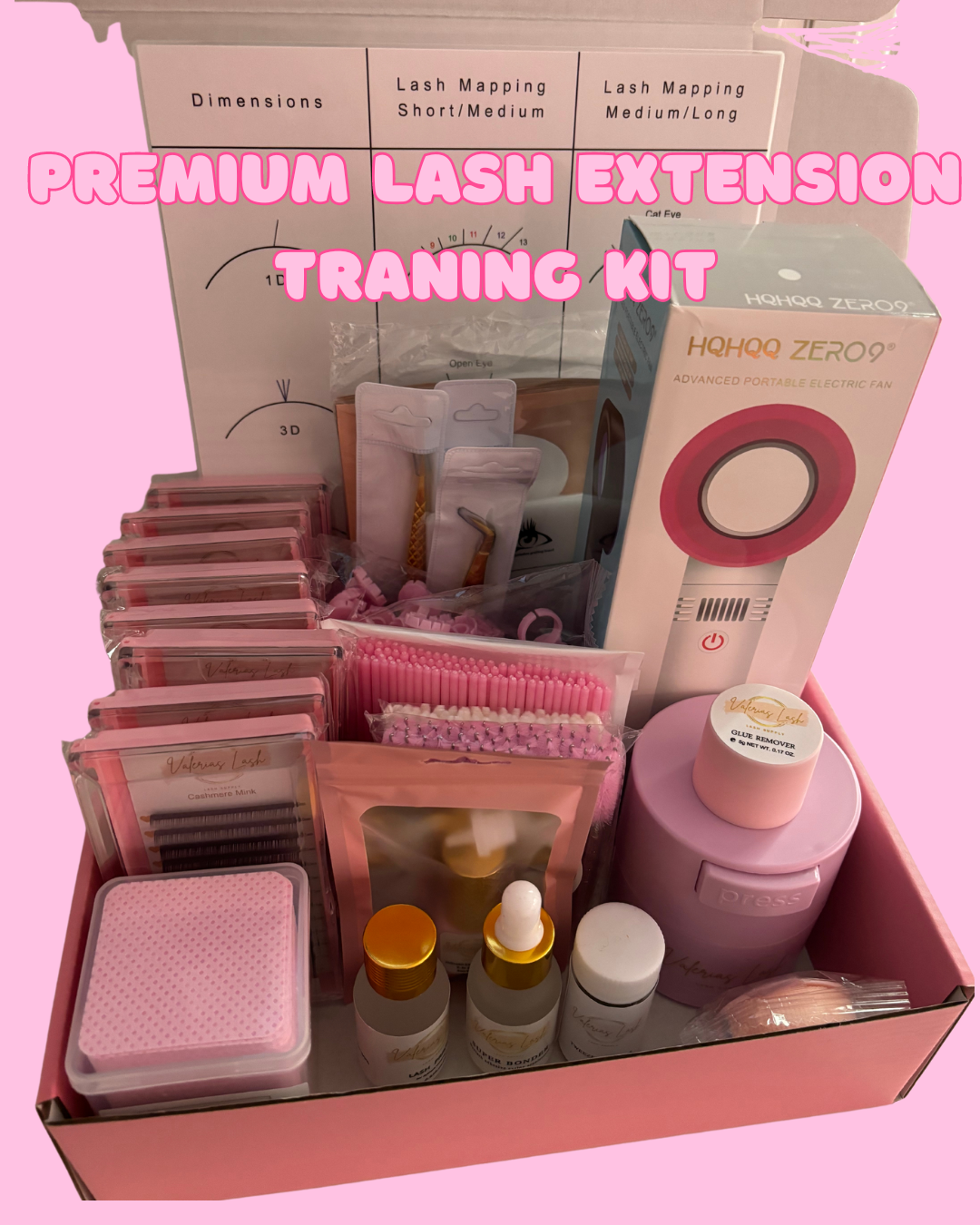 Lash Extension Training Kit