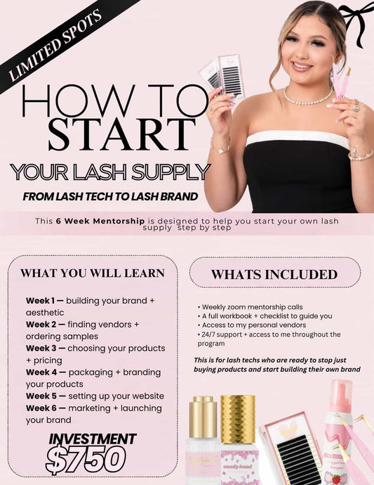 6 Week Lash Mentorship