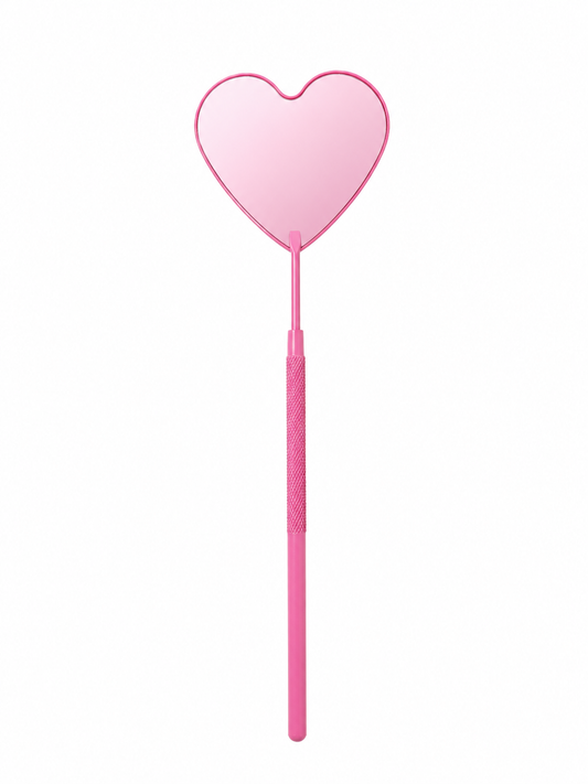 Heart lash mirror