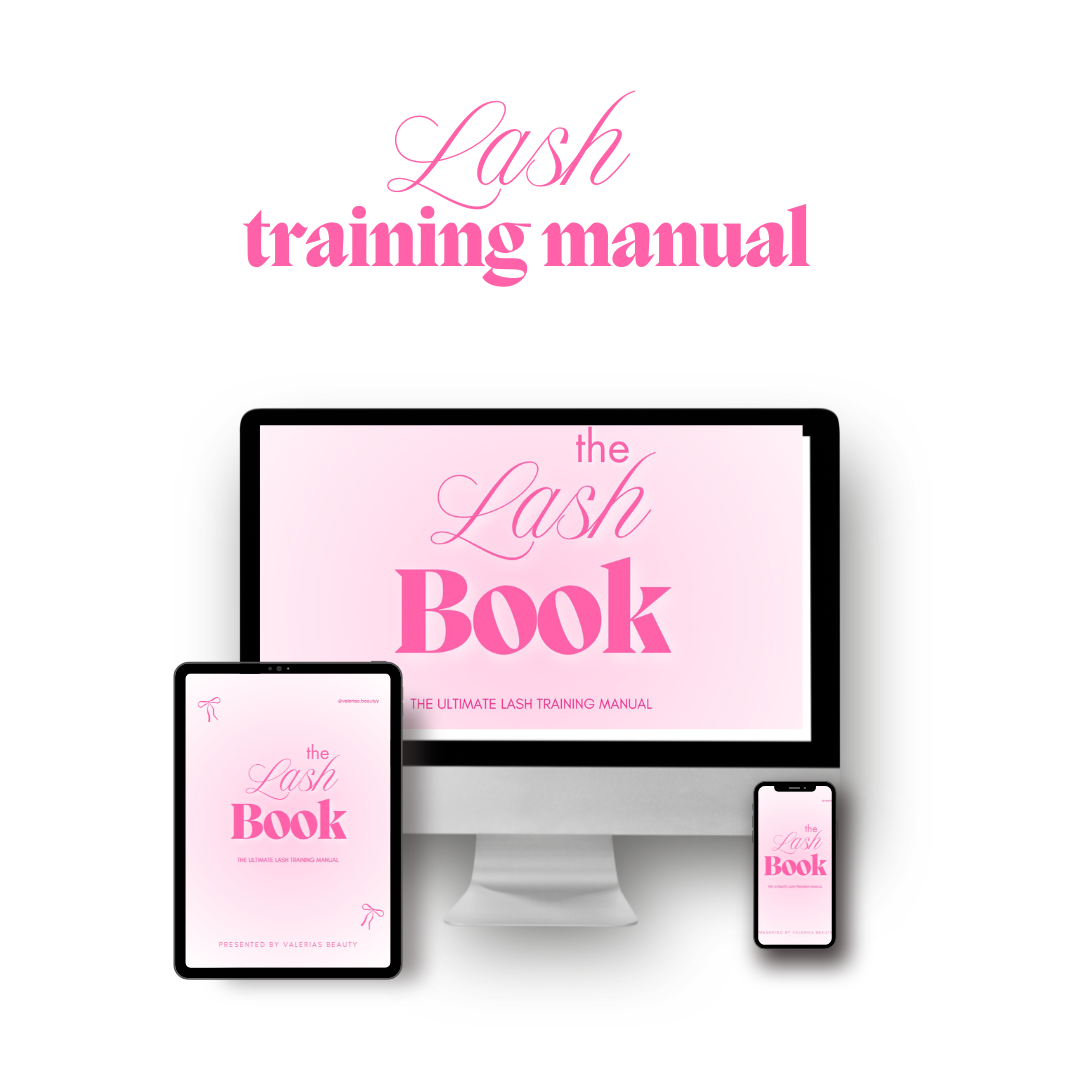 Lash Extension Training Manual (Digital Download)